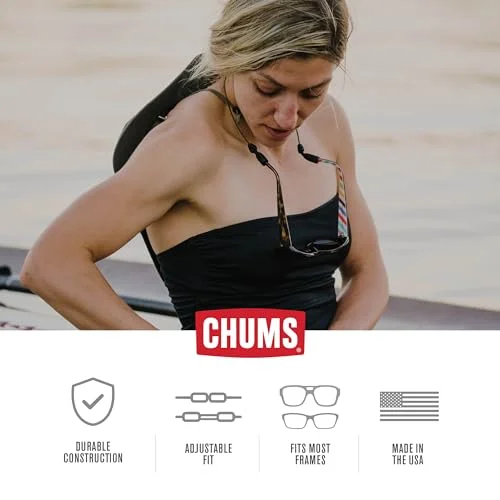 2 Chums Orbiter Eyewear Retainer Silicone Cord 15.5" Sunglasses Eyeglass Strap 4