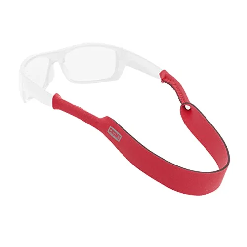 NEW Chums Red Neoprene Eyeglasses Or Sunglasses Frames Strap Retainer